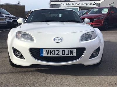 Used Mazda MX5 160 HP (117 kW) 2012 White Cabriolet