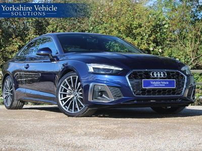 Blue Used 2023 Audi A5 S-Line Coupe | £25,489 (Good price)