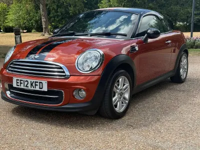Used Mini Cooper Coupé 2012 Orange Coupe