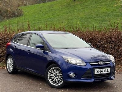 Blue Used 2014 Ford Focus Zetec Hatchback | £3,500 (Good price)