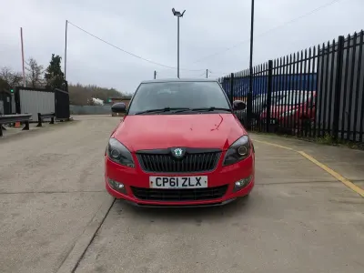 Used Skoda Fabia Monte Carlo 105 HP (77 kW) 2012 Red Hatchback