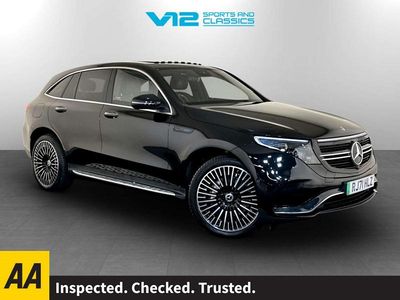 Used Mercedes EQC400 AMG Line Premium 300 kW (408 HP) 2021 Black SUV