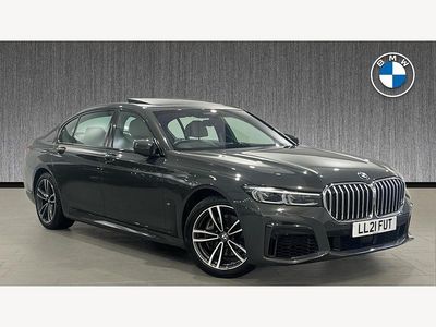 Grey Used 2021 BMW 740L M Sport Sedan | £35,999