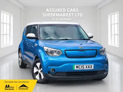 Used Kia Soul EV 80 kW (109 HP) 2015 Blue SUV