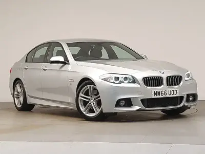 Begagnad BMW 520 M Sport 190 HK (139 kW) 2016 Silver Sedan