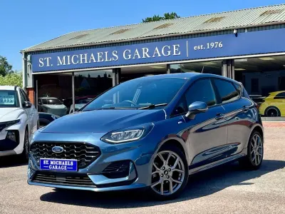 Used Ford Fiesta ST-Line 2023 Blue Hatchback