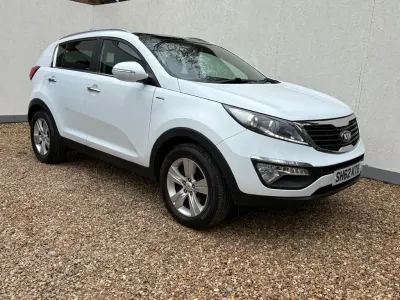 Begagnad Kia Sportage 161 HK (118 kW) 2012 Vit SUV