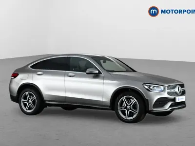 Used Mercedes GLC300 AMG line 2020 Silver Coupe