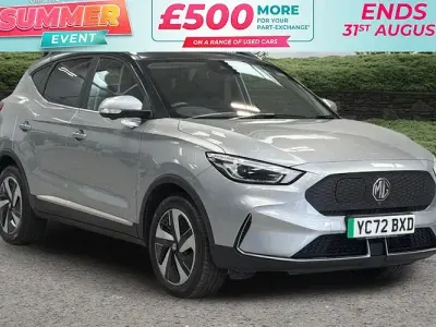 Used MG ZS Trophy Connect 114 kW (156 HP) 2022 Silver SUV