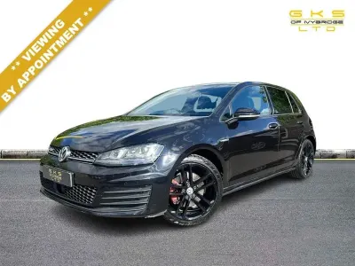 Used VW Golf VII GTD 184 HP (135 kW) 2015 Black Hatchback