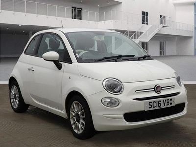Used Fiat 500 Pop Star 69 HP (50 kW) 2016 White Hatchback