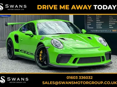 Used Porsche 911 GT3 RS 2018 Green Coupe