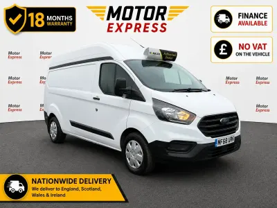 Used Ford Transit Custom 130 HP (95 kW) 2018 White Van
