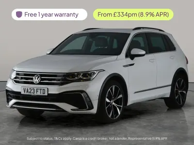 Used VW Tiguan R-line 150 HP (110 kW) 2023 White SUV