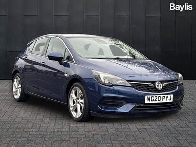 Used Vauxhall Astra SRi 145 HP (106 kW) 2020 Blue Hatchback