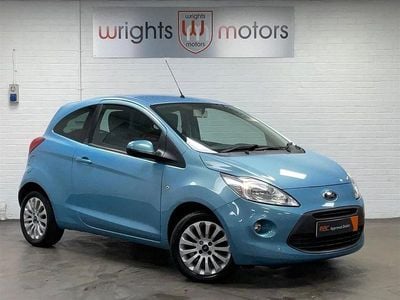 Used Ford Ka Zetec 69 HP (50 kW) 2014 Blue Hatchback