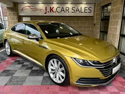 Used VW Arteon Elegance 237 HP (174 kW) 2017 Yellow Hatchback