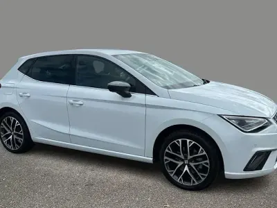 Usado Seat Ibiza XCELLENCE Lux 110 CV (80 kW) 2023 Blanco Utilitario