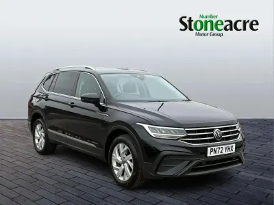 Used VW Tiguan Allspace Life 147 HP (108 kW) 2022 Black SUV
