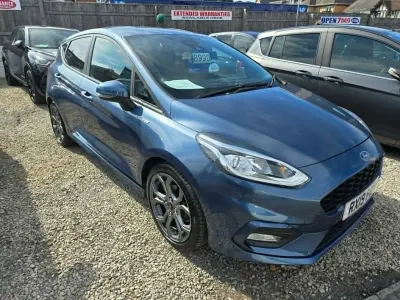 Used Ford Fiesta ST-Line 2019 Blue Hatchback