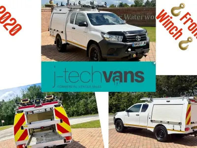 Used Toyota HiLux Active 150 HP (110 kW) 2020 White Pickup