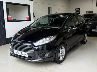 Used Ford Fiesta Zetec 2013 Black Hatchback