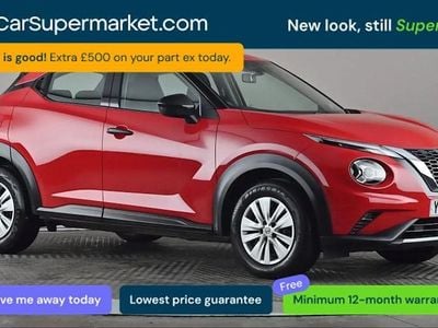 Used Nissan Juke Visia 114 HP (83 kW) 2022 Red SUV