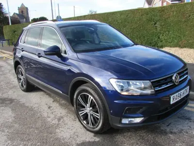 Used VW Tiguan SE 150 HP (110 kW) 2017 Blue SUV