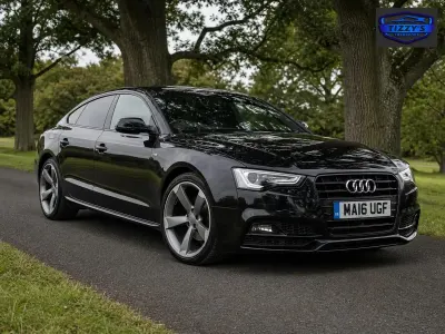Used Audi A5 Sportback Advanced 190 HP (139 kW) 2016 Black Hatchback