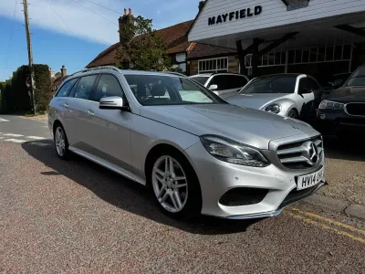 Usado Mercedes E250 AMG 2014 Prateado Carrinha