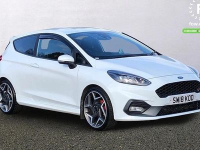 Used Ford Fiesta ST 200 HP (147 kW) 2018 White Hatchback