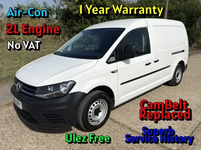 Used VW Caddy Maxi Startline 102 HP (75 kW) 2017 White MPV