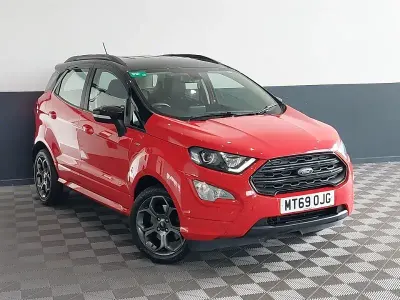 Used Ford Ecosport ST-Line 125 HP (91 kW) 2020 Red SUV