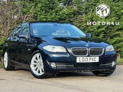 Used BMW 520 Impressive 184 HP (135 kW) 2013 Blue Sedan