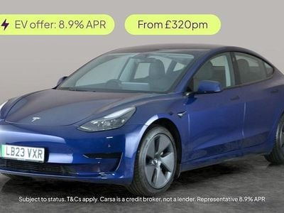 Blue Used 2023 Tesla Model 3 RWD Sedan | £18,423 (Good price)