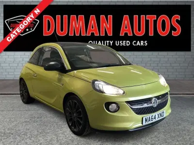 Begagnad Vauxhall Adam Glam 70 HK (51 kW) 2014 Grön Halvkombi