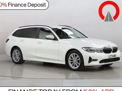 Used BMW 320 Comfort Edition 190 HP (139 kW) 2022 White Estate