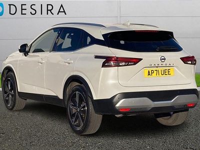 Used Nissan Qashqai Tekna 155 HP (114 kW) 2021 Storm white SUV