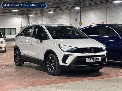 Used Vauxhall Crossland Edition 83 HP (61 kW) 2022 White SUV