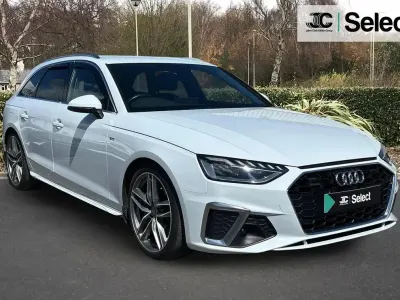 Used Audi A4 S-Line 200 HP (147 kW) 2021 White Estate