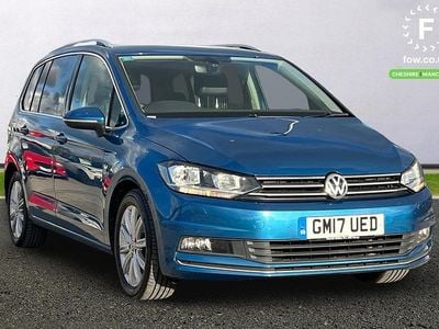 Blue Used 2017 VW Touran SEL MPV | £12,599 (Fair price)