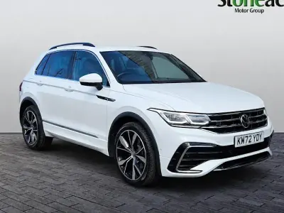 Used VW Tiguan R-line 179 HP (131 kW) 2018 White SUV