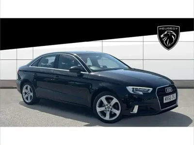 Used Audi A3 Sport 147 HP (108 kW) 2016 Black Sedan