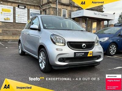 Used Smart ForFour Passion 71 HP (52 kW) 2017 Silver Hatchback