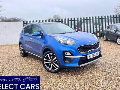 Used Kia Sportage 134 HP (98 kW) 2019 Blue SUV
