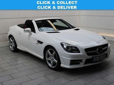White Used 2014 Mercedes SLK200 AMG Cabriolet | £9,800 (Fair price)