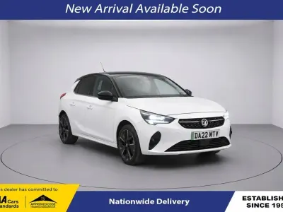 Used Vauxhall Corsa-e Elite 100 kW (136 HP) 2022 White Hatchback