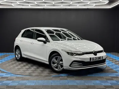 Used VW Golf VII Life 2021 White Hatchback