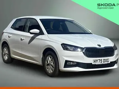 Begagnad Skoda Fabia SE 94 HK (69 kW) 2025 Vit Halvkombi