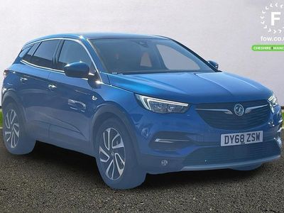 Used Vauxhall Grandland X Elite 130 HP (95 kW) 2018 Blue SUV